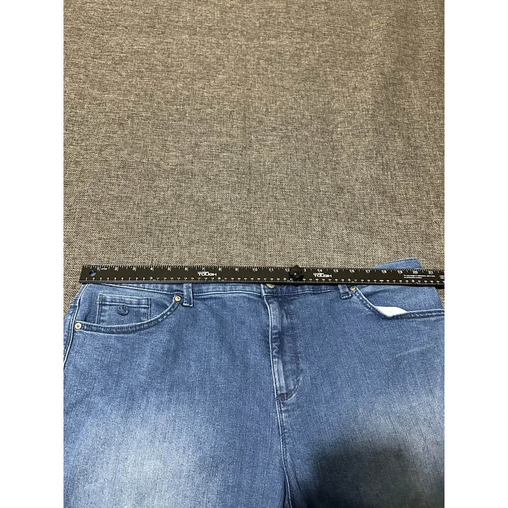 Gloria Vanderbilt Women's 20W Jeans Amanda Classic Tapered High‎ Rise Blue Denim